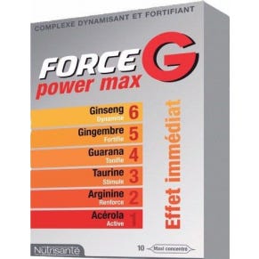 ¿NuttralizacióN? Force G Power Max 10 Ampollas X 10 Ml-image