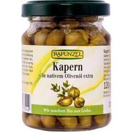 Rapunzel Alcaparras En Aceite De Oliva 120 G-image