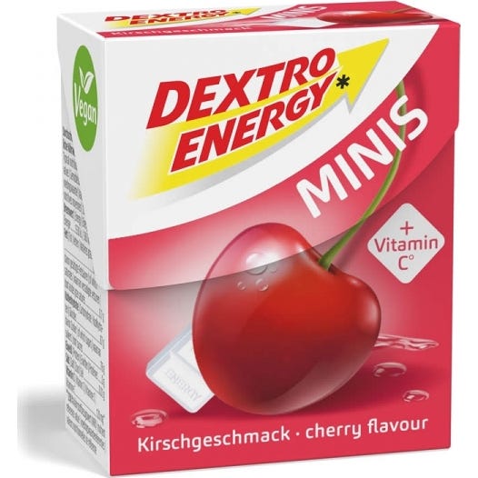 Dextro Energy Minis Pastillas Glucosa Cereza 50G-image