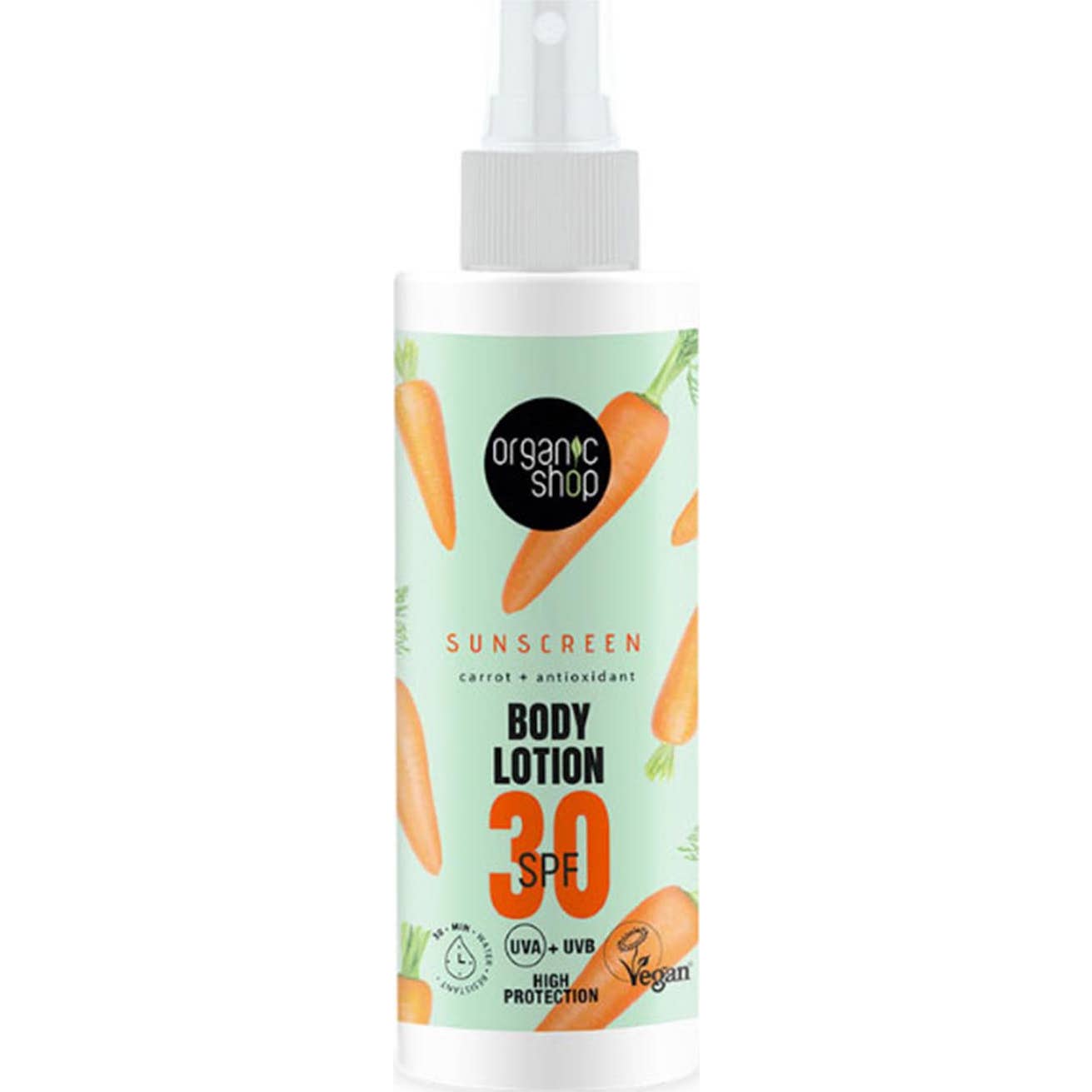 Organic Shop Carrot Body Lotion SPF30 150 Ml-image