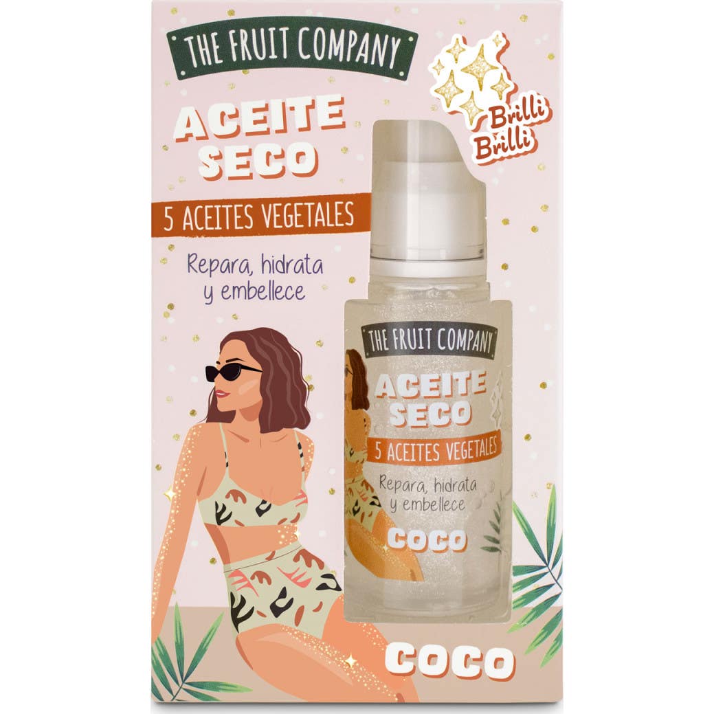 The Fruit Company Dry Oil Glitter Coco 40Ml-image
