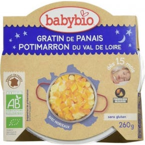Perna Gratinado Babybio Placa 260G 1-image