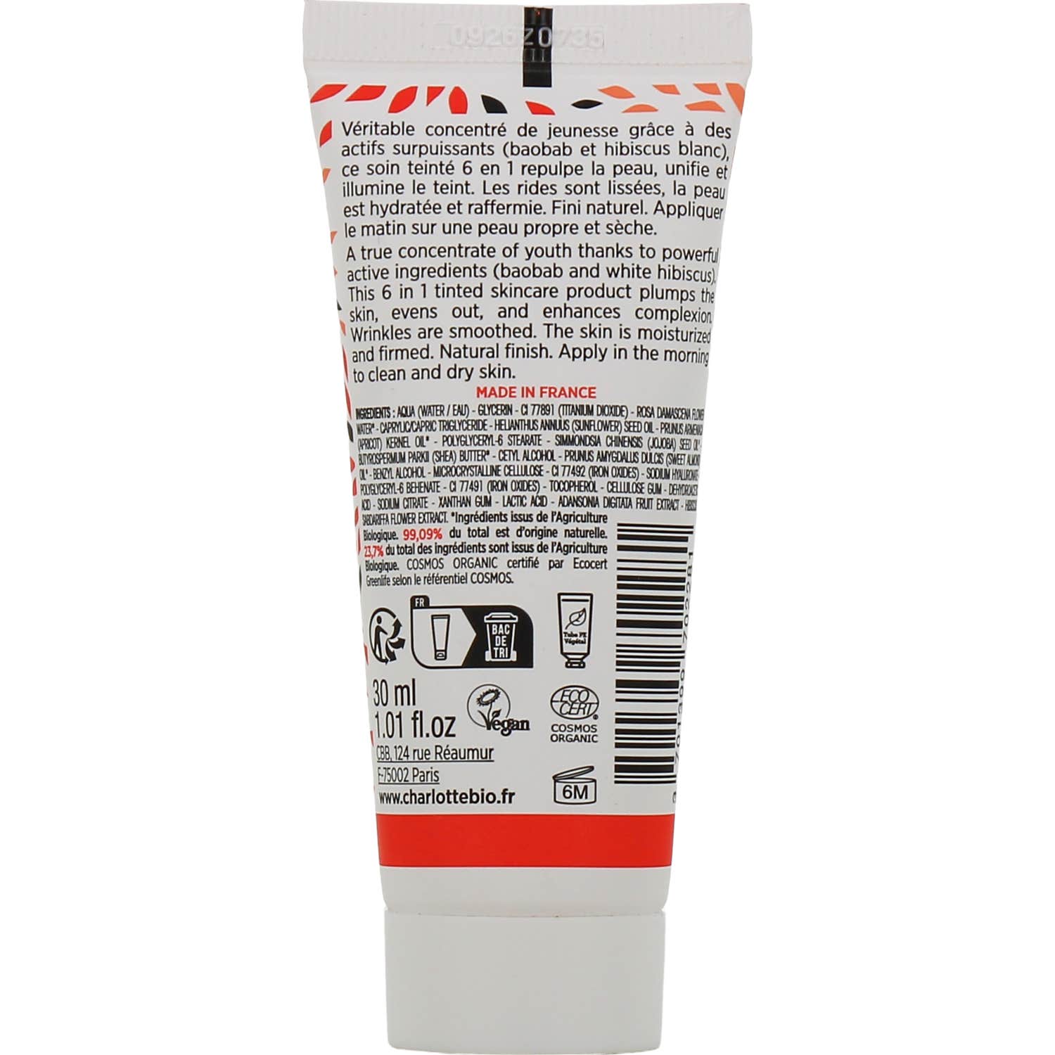 Charlotte Bio CC Cream 6 En 1 Piel Seca Y Sensible Light 30Ml