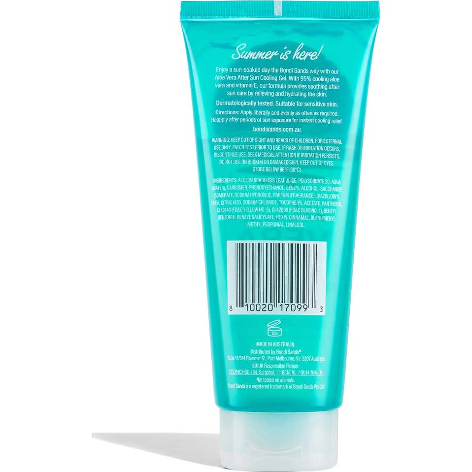 Bondi Sands Aloe Vera After Sun Gel Refrescante 200Ml-image