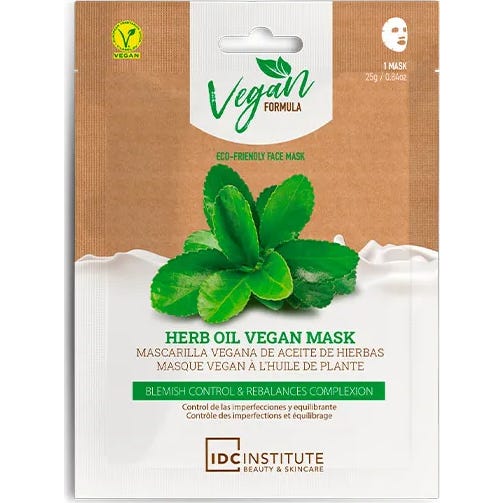 Idc Institute Herb Oil Vegan Mask Blemish Control & Rebalances Complexion 25G-image