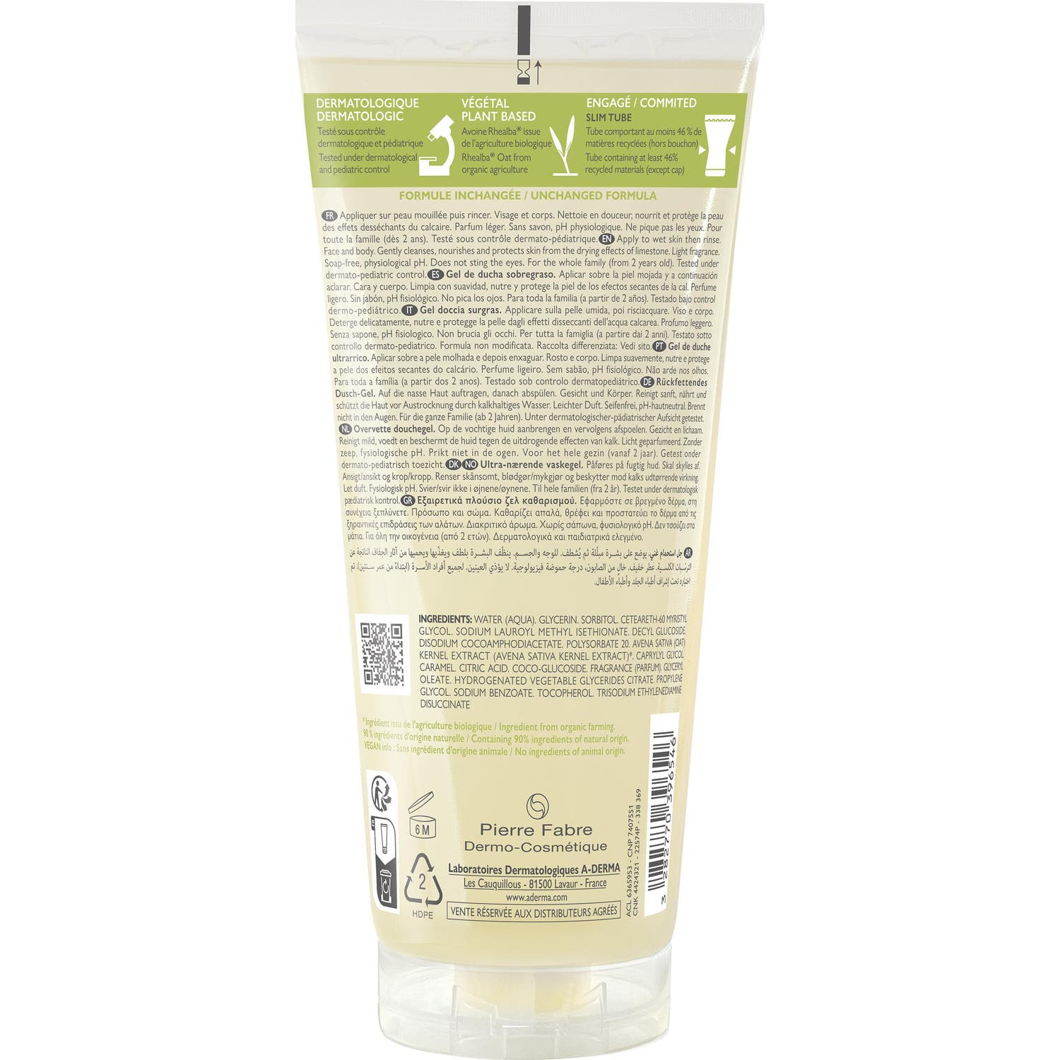 A-Derma Surgras Gel de Duche Ultra Rico 200ml A-Derma Surgras Gel de Duche Ultra Rico 200ml