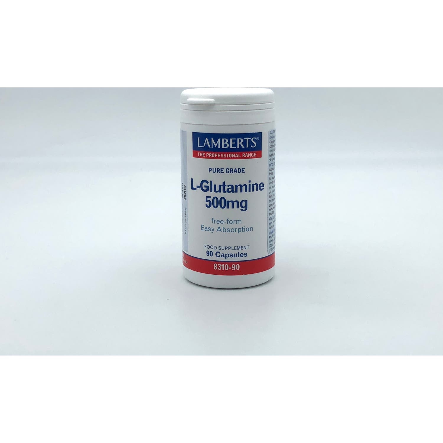 Lamberts L Glutamina 500 Mg90 Cap-image