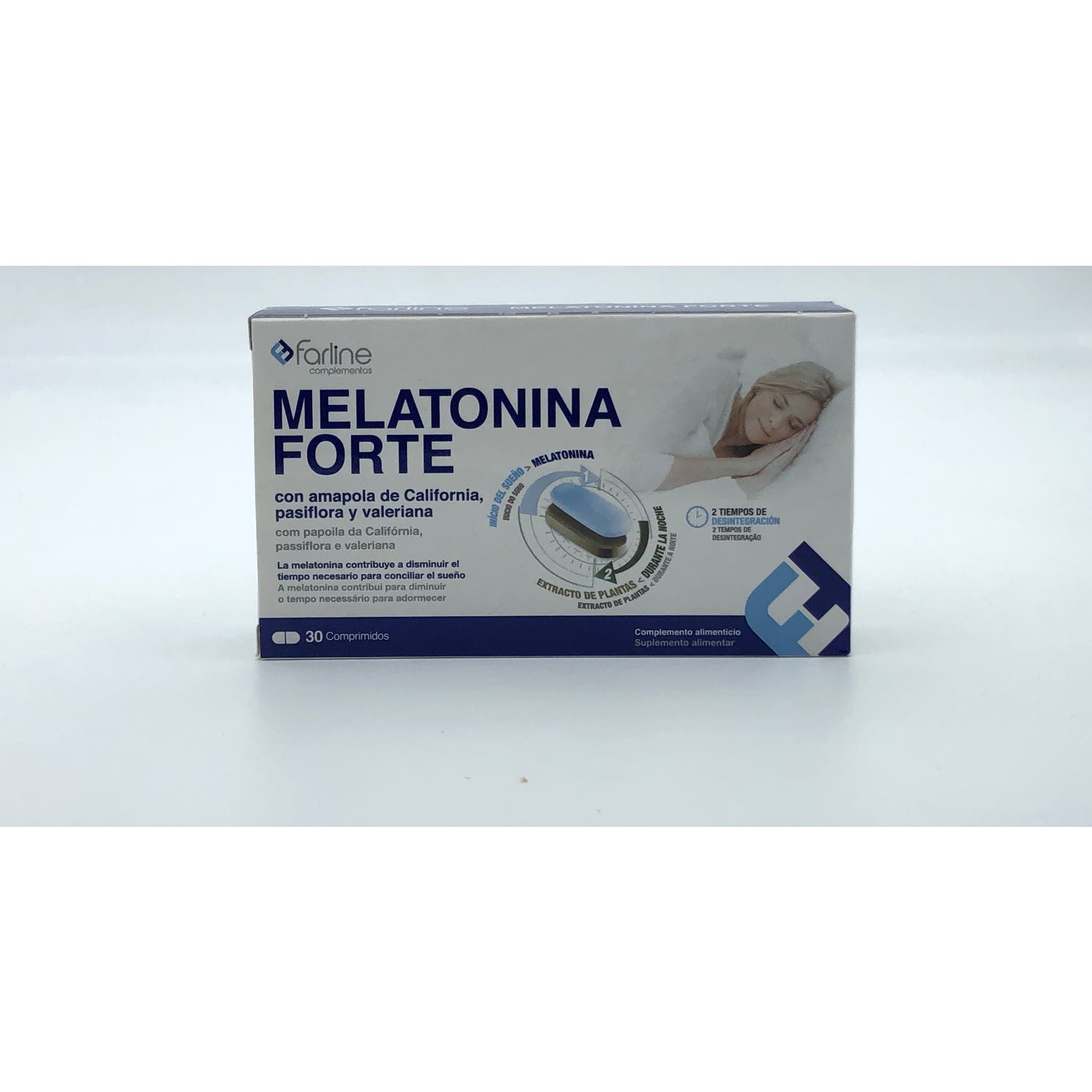 Farline Melatonina Forte 30 Comprimidos-image