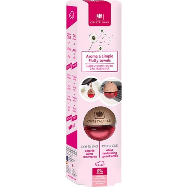 Cristalinas Coche Ambientador 0% Aroma Limpio 6 Ml-image