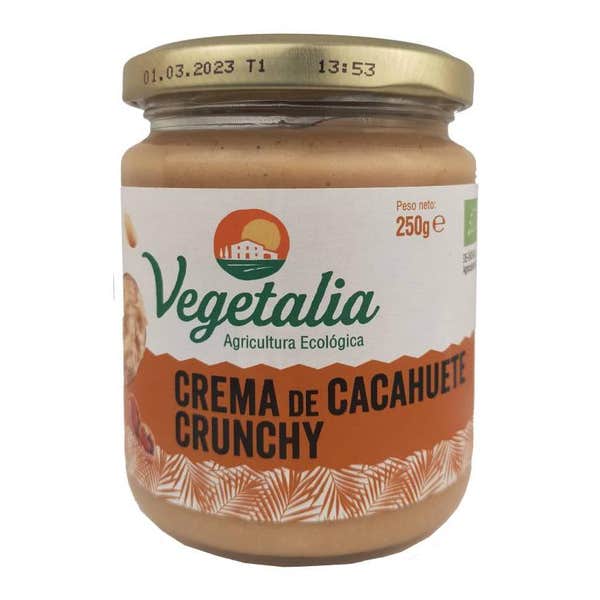 Vegetalia Crema Cacahuete Bio 250G
