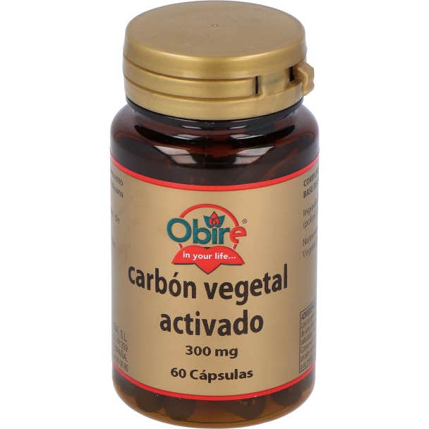 Obire Carbon Vegetal 200 Mg 60 Caps-image