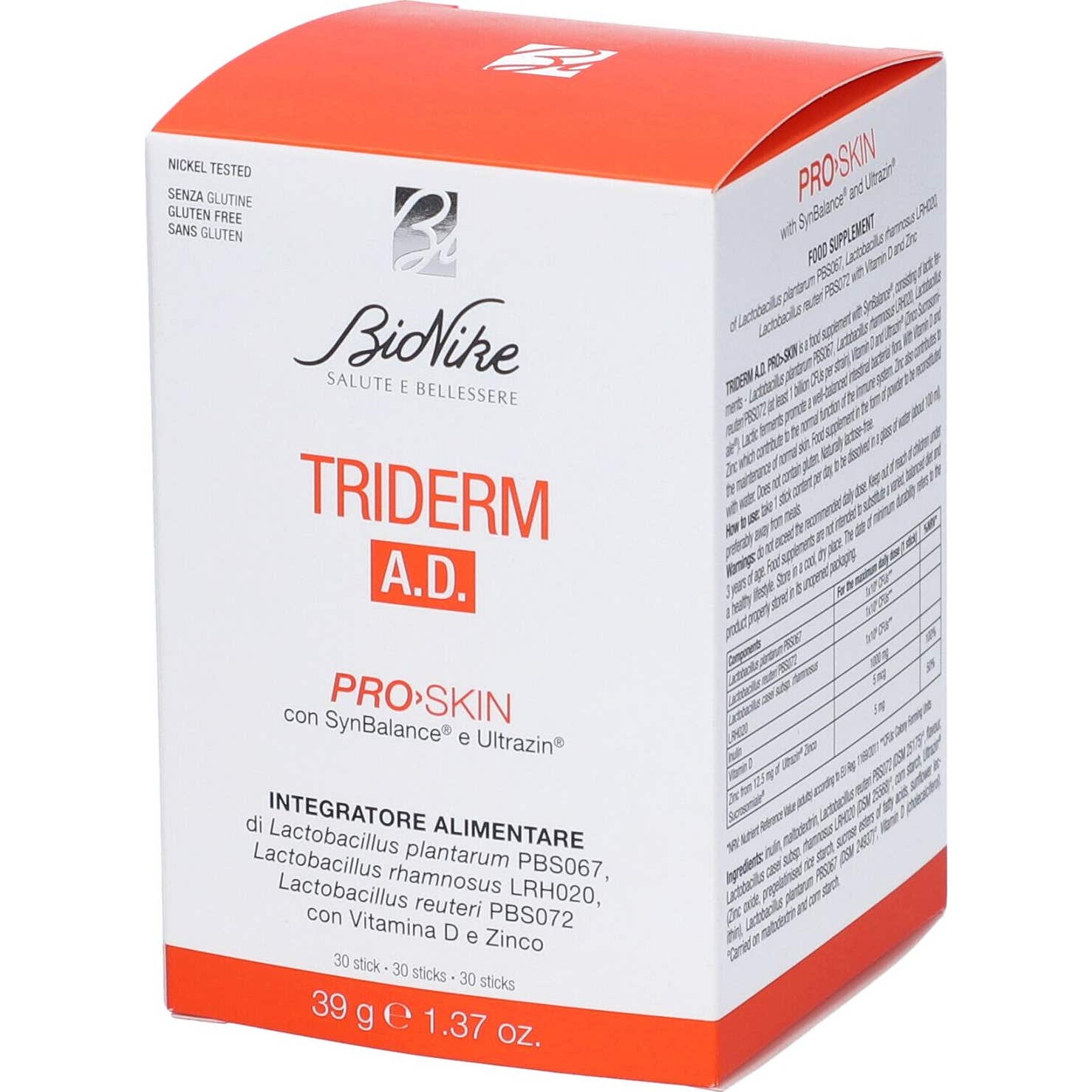 Bionike Triderm Ad Pro Skin 30 Uds-image
