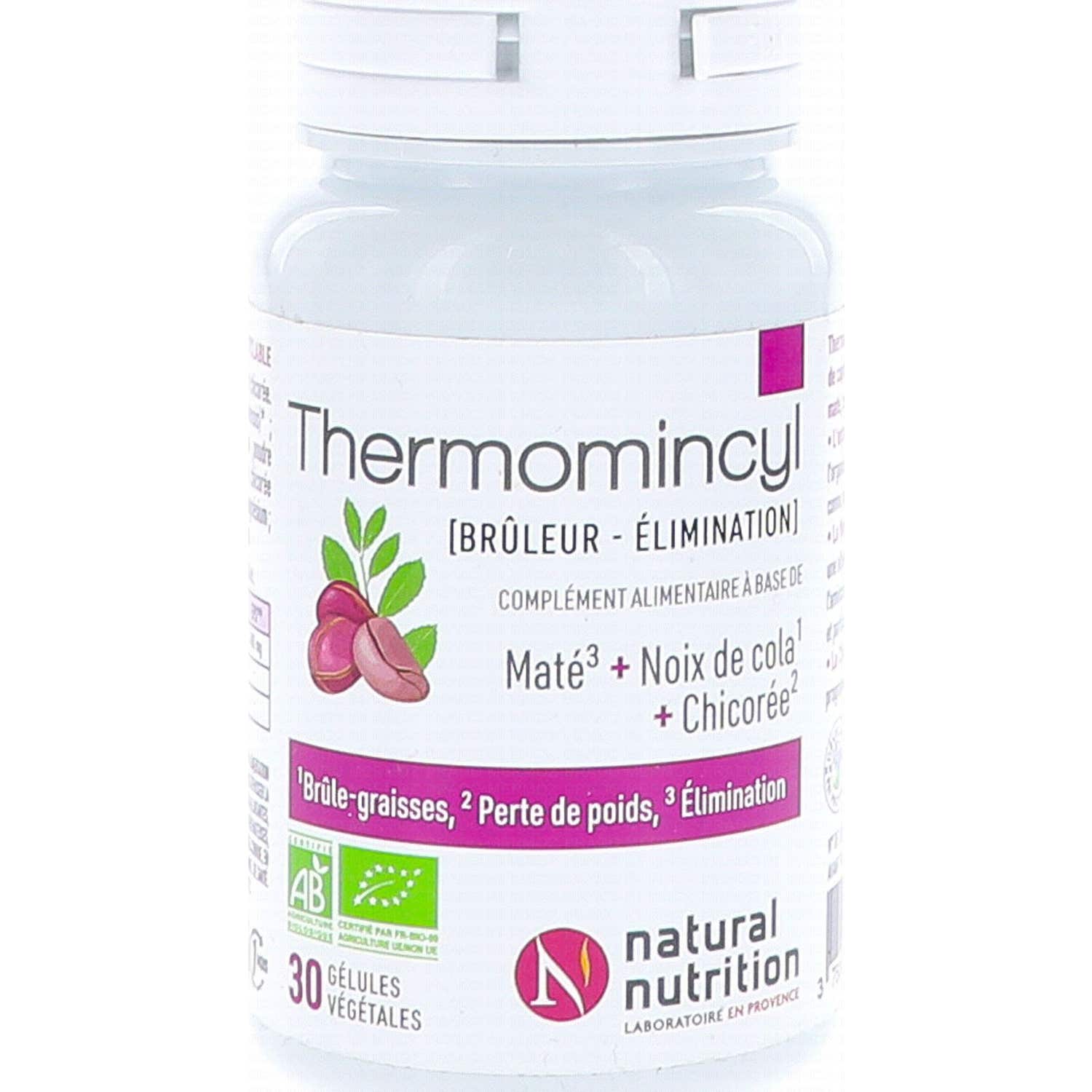 Natural Nutrition Thermomincyl Bio 30 GéLules-image