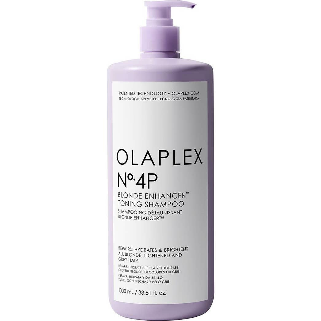 Olaplex Blonde Enhancer Toning Nº4P Shampoo 1000 Ml-image