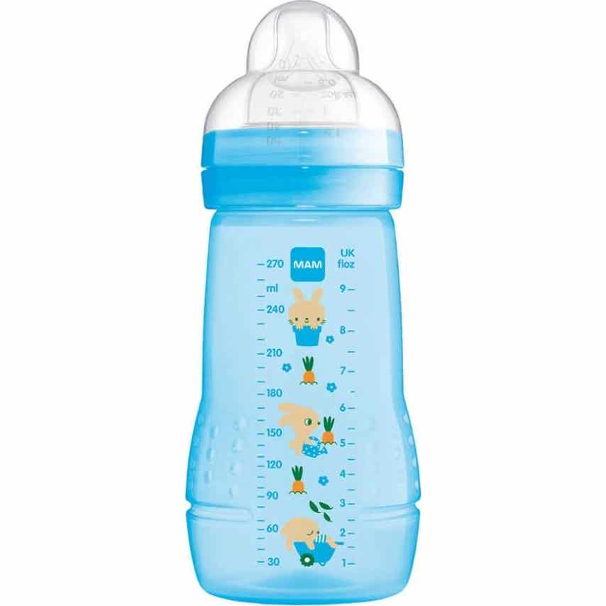 Mam Bottle Easy Active Baby BiberóN Azul +2M 270Ml-image