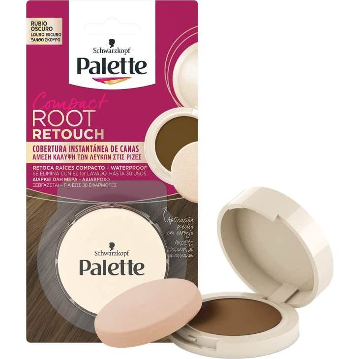 Schwarzkopf Palette Root Retouch Retoca RaíCes Compacto Rubio Oscuro 3 G-image