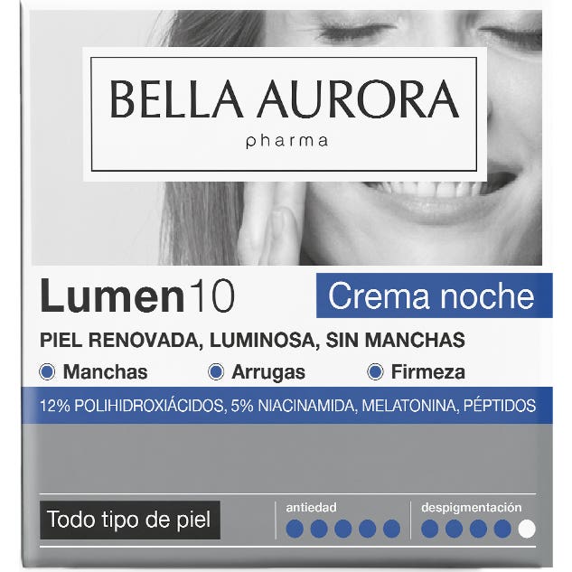 Bella Aurora Lumen10 Crema Antiedad Y Antimanchas Noche 50Ml-image
