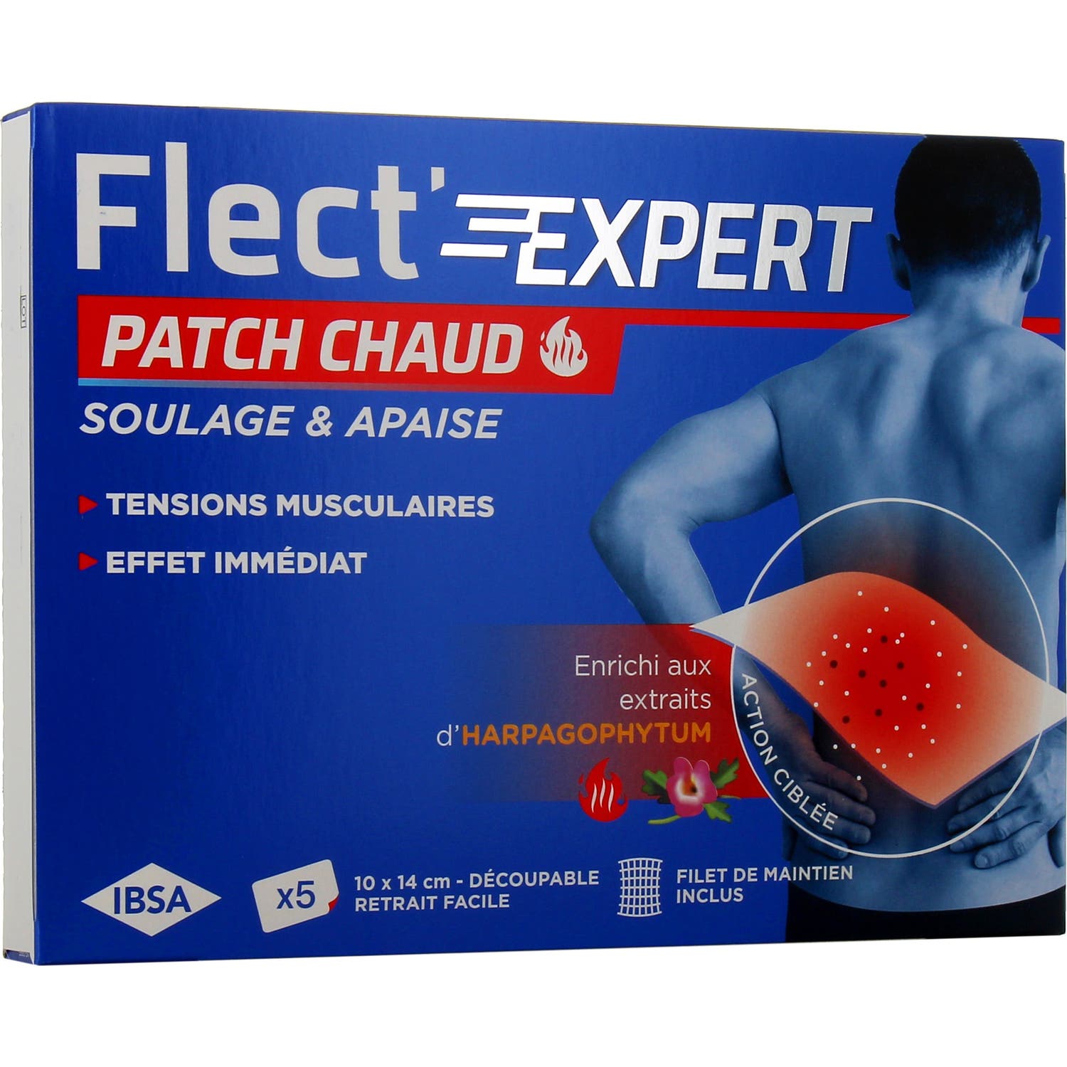 Flect'expert Parche Caliente Harpagofito 5 Uds