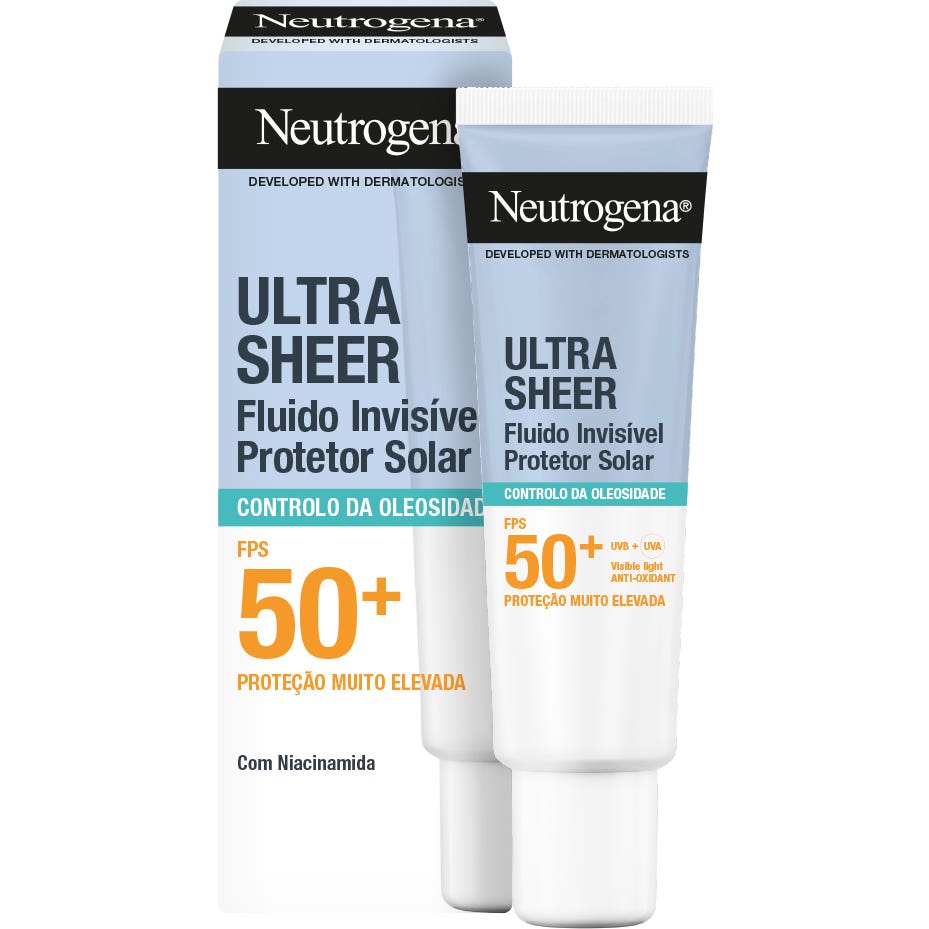 Neutrogena Ultra Sheer Fluid InvisíVel Oil Control Spf50 50 Ml-image