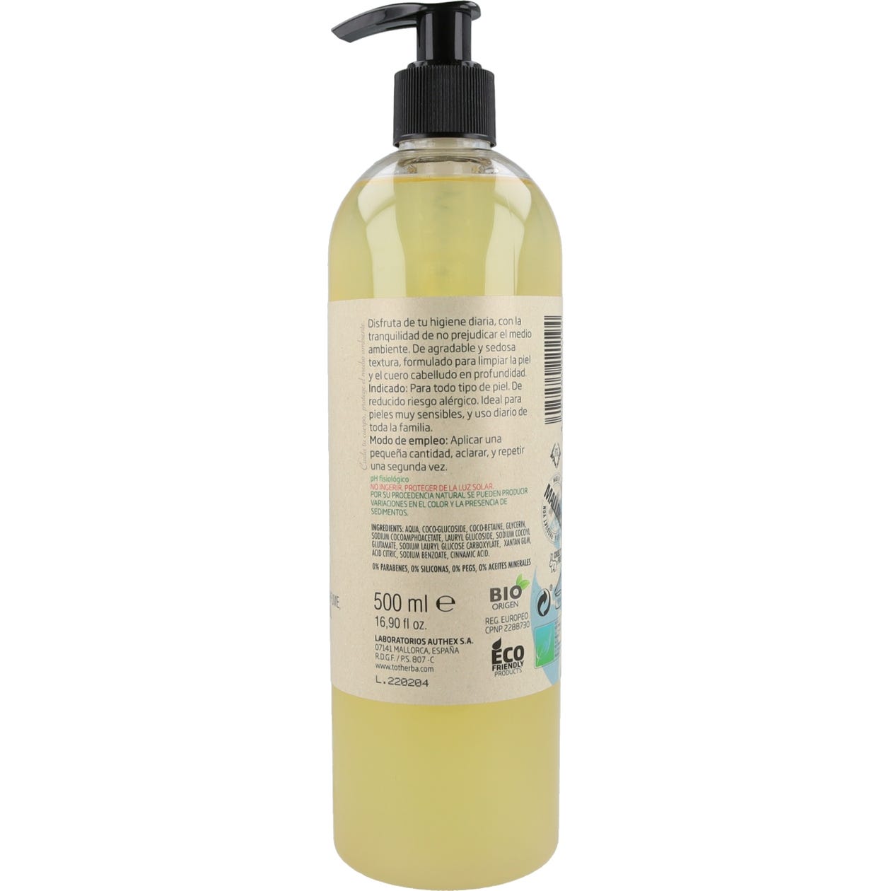 Tot Herba Gel-Champú Sin Sulfatos 500Ml-image