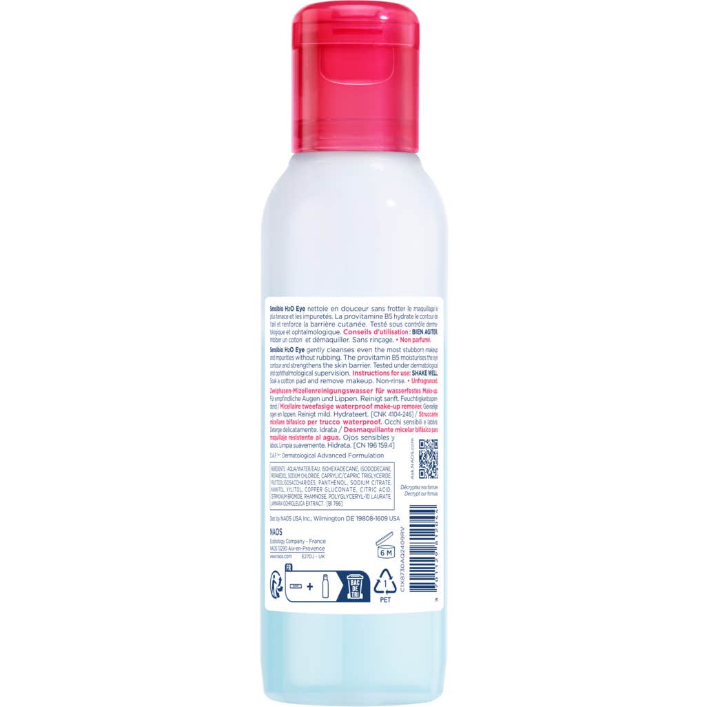 Bioderma Sensibio H2O Eye Desmaquillante Ojos Waterproof 125Ml-image