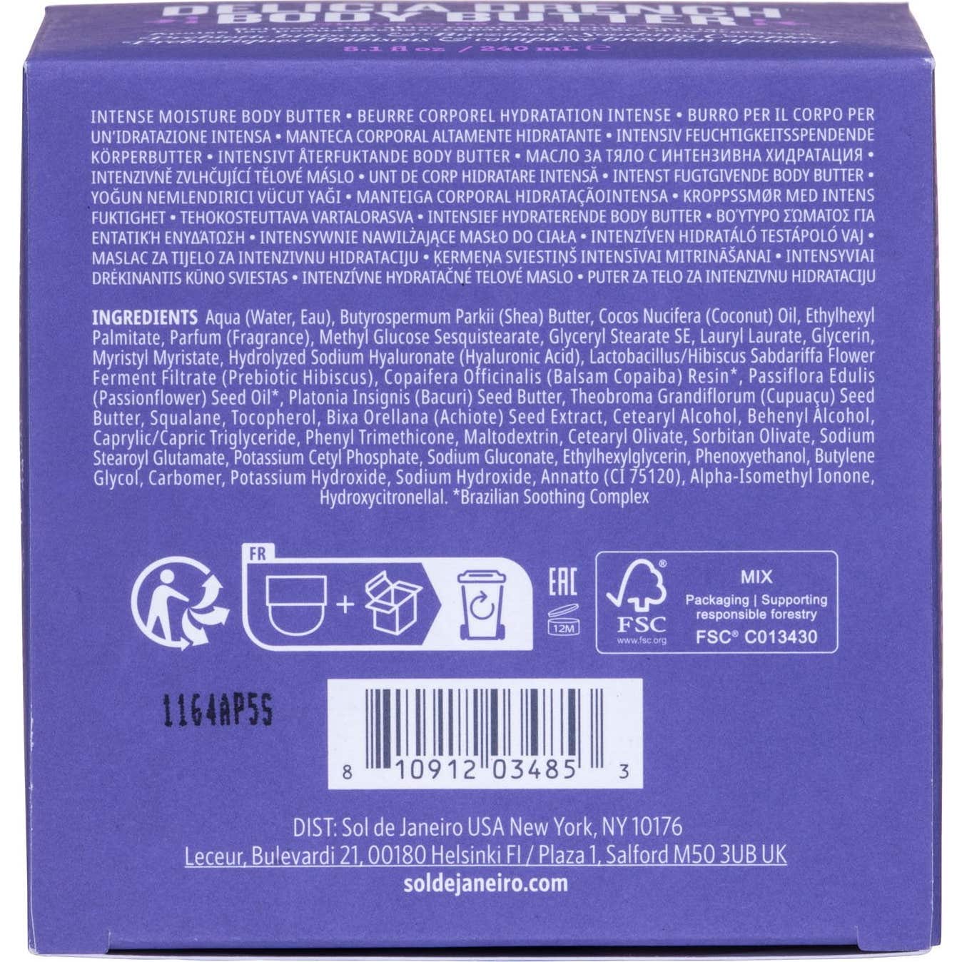 Sol de Janeiro Delicia Drench Body Butter 240 Ml-image