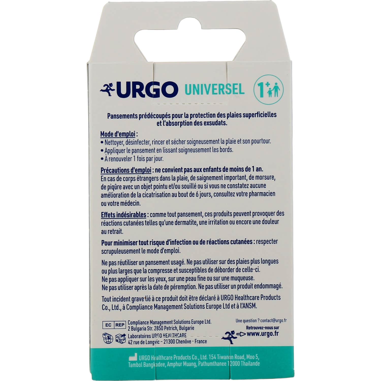 Urgo Universal Multiformato ApóSitos 4 Formatos 40 Uds-image