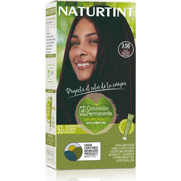 Naturtint Tinte De Cabello 3.56 Rojo Radiante Intenso 1Ud-image