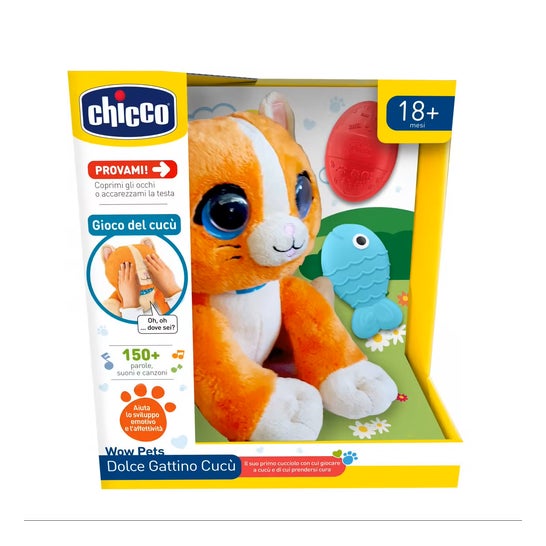 Chicco Wow Pets Gatinho Cú Cú 18M+ 1 Unidade