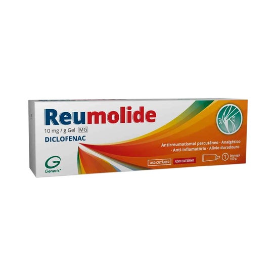 Generis Reumolide Diclofenac 10mg/g Gel 100g