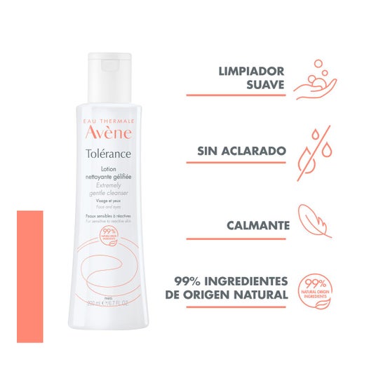 Avene Tolerance Loción Limpiadora Gelificada 200ml