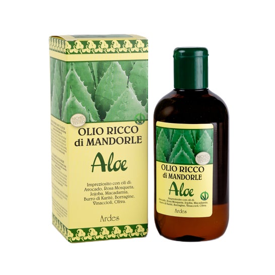 Ardes Cosmetici Óleo Rico de Amêndoas Aloe Vera 250 ml