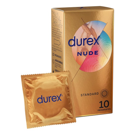 Durex Nude XL Preservativos Ultrafino 10 Unidades
