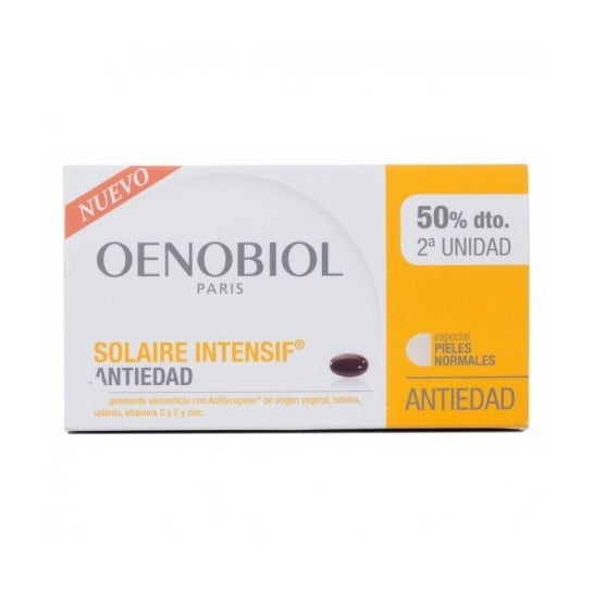 Oenobiol Solaire Intensif Antiedad 30 Caps Duplo