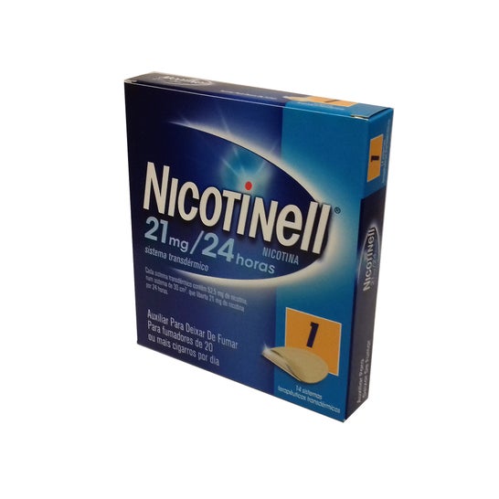 Nicotinell Nicotina 21mg/24 horas 14 Unidades