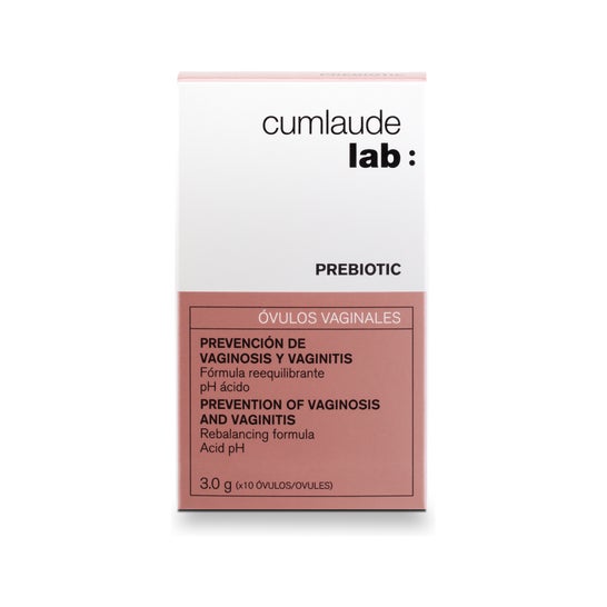 Cumlaude Prebiotic 10 óvulos vaginais