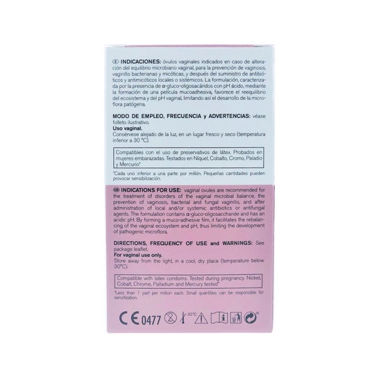 Cumlaude Prebiotic 10 óvulos vaginais