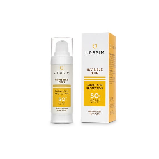 Uresim Invisible Skin Protecção Solar Facial Spf50 + 30ml