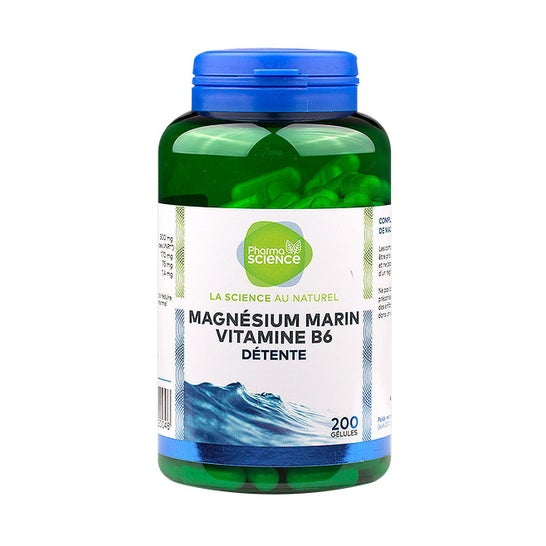 Pharmascience Magnésio Marinho + Vitamina B6 200 cápsulas