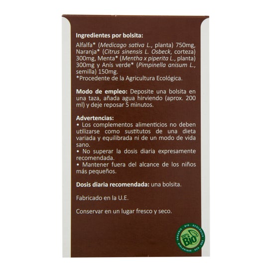 Artemis Biocol-T orgânico chá de ervas Biocol-T 20 filtros