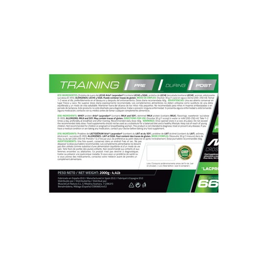 MuscleFit Pack Whey 100% Protein Vainilla Canela + Creatina 300g + Shaker