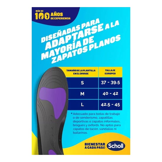 Scholl In-Balance Plantillas Antidolor L 42,5-45 1 Par Scholl In-Balance Plantillas Antidolor L 42,5-45 1 Par