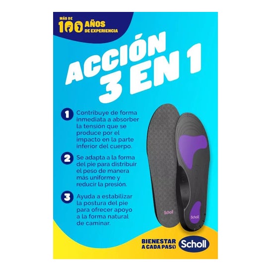 Scholl In-Balance Plantillas Antidolor L 42,5-45 1 Par Scholl In-Balance Plantillas Antidolor L 42,5-45 1 Par