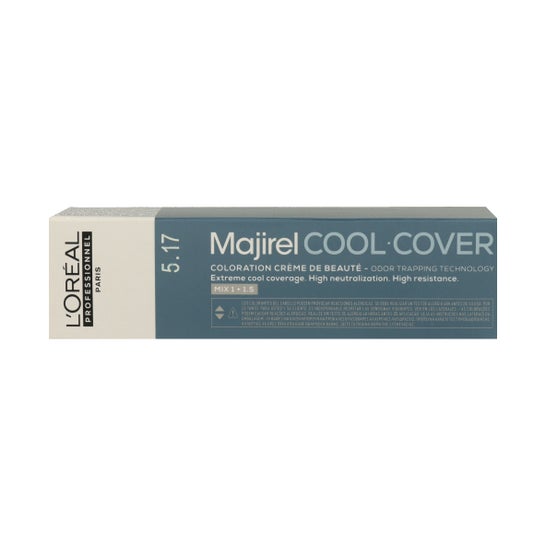 L'Oréal Majirel Cool Cover 5.17 Castanho Claro Cinza Frio 60 ml