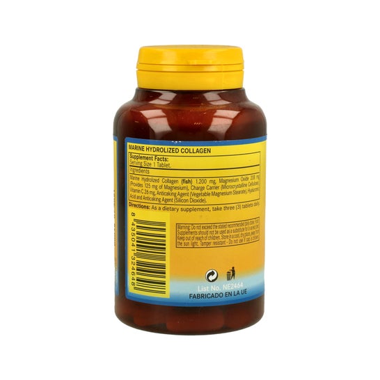 Colágeno Hidrolisado Marinho Essencial da Natureza 90comp
