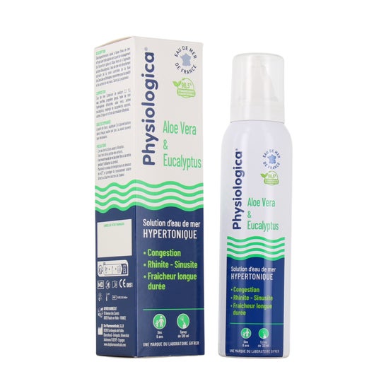 Physiologica Solução Hipertônica de Aloe Eucalipto Spray 120 ml