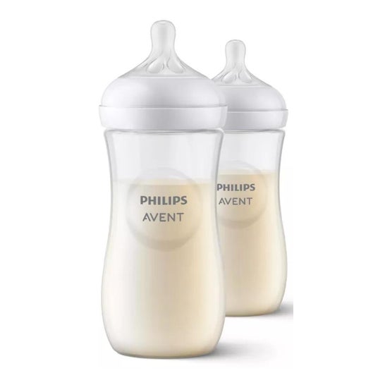 Bib Avent Natural Pp 330ml 2.0 X2