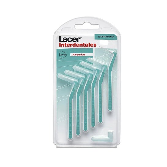 Lacer Interdental Angular Extra-fino 6 unidades Lacer Interdental Angular Extra-fino 6 unidades