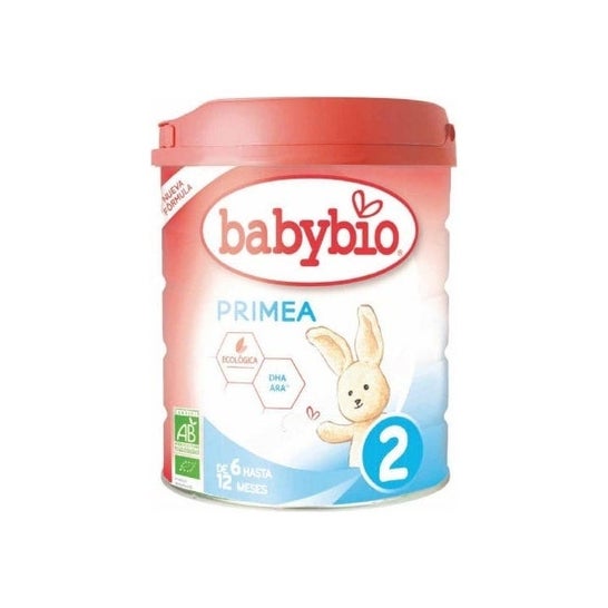 Leite Orgânico BabyBio 2ag Primea 800g