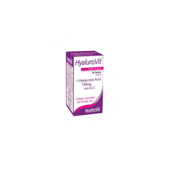 Health Aid Hyalurovit (Ácido Hialurônico) 150mg 30 Comp.